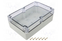 Enclosure: multipurpose X: 140mm Y: 210mm Z: 75mm ZP light grey