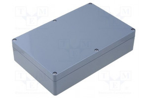 Enclosure: multipurpose X: 146mm Y: 222mm Z: 55mm ABS dark grey