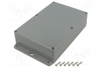 Enclosure: multipurpose X: 146mm Y: 222mm Z: 55mm ABS light grey