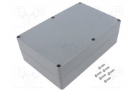 Enclosure: multipurpose X: 146mm Y: 222mm Z: 75mm ABS light grey