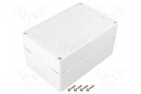 Enclosure: multipurpose X: 150mm Y: 100mm Z: 60mm ZP ASA white