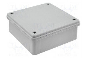 Enclosure: multipurpose X: 160mm Y: 160mm Z: 60mm ABS grey IP65