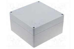 Enclosure: multipurpose X: 160mm Y: 160mm Z: 90mm ABS grey IP65