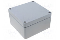 Enclosure: multipurpose X: 160mm Y: 160mm Z: 90mm ALUEIN-RJ grey