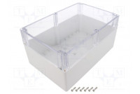 Enclosure: multipurpose X: 160mm Y: 240mm Z: 120mm polycarbonate