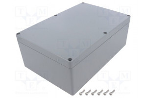 Enclosure: multipurpose X: 160mm Y: 240mm Z: 90mm ABS light grey