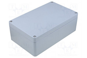 Enclosure: multipurpose X: 160mm Y: 260mm Z: 90mm ALUEIN-RJ grey