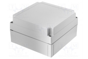 Enclosure: multipurpose X: 180mm Y: 180mm Z: 100mm MNX ABS grey