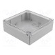 Enclosure: multipurpose X: 180mm Y: 180mm Z: 60mm 1554 grey IP68