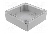 Enclosure: multipurpose X: 180mm Y: 180mm Z: 60mm 1554 grey IP68