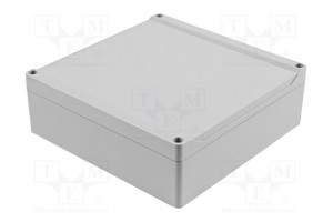 Enclosure: multipurpose X: 180mm Y: 180mm Z: 60mm 1555 ABS grey