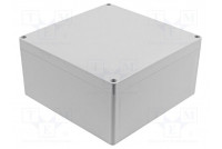 Enclosure: multipurpose X: 180mm Y: 180mm Z: 90mm 1554 grey IP68