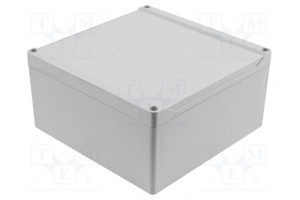 Enclosure: multipurpose X: 180mm Y: 180mm Z: 90mm 1555 ABS grey