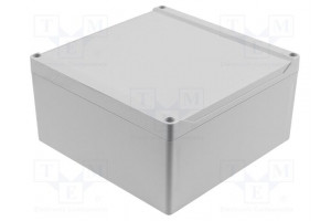 Enclosure: multipurpose X: 180mm Y: 180mm Z: 90mm 1555 grey IP68