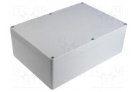 Enclosure: multipurpose X: 185mm Y: 265mm Z: 95mm polycarbonate