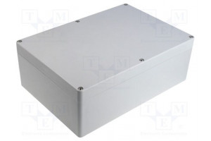 Enclosure: multipurpose X: 185mm Y: 265mm Z: 95mm polycarbonate