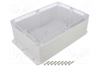 Enclosure: multipurpose X: 185mm Y: 265mm Z: 95mm polycarbonate