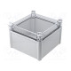 Enclosure: multipurpose X: 188mm Y: 188mm Z: 130mm SOLID grey