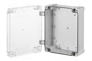 Enclosure: multipurpose X: 190mm Y: 240mm Z: 105mm ZP light grey