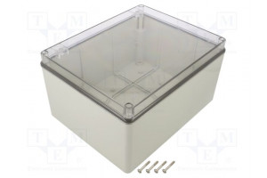 Enclosure: multipurpose X: 198mm Y: 248mm Z: 134mm SCABOX grey