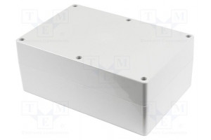 Enclosure: multipurpose X: 200mm Y: 300mm Z: 120mm 1554 ABS grey