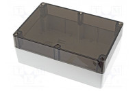 Enclosure: multipurpose X: 200mm Y: 300mm Z: 120mm 1554 grey