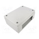 Enclosure: multipurpose X: 200mm Y: 300mm Z: 120mm with flange