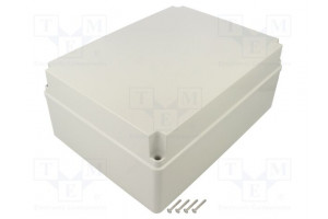 Enclosure: multipurpose X: 228mm Y: 308mm Z: 128mm SCABOX grey