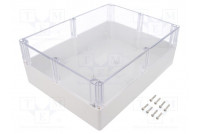 Enclosure: multipurpose X: 230mm Y: 300mm Z: 111mm polycarbonate