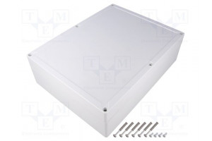 Enclosure: multipurpose X: 232mm Y: 302mm Z: 90mm TG PC grey