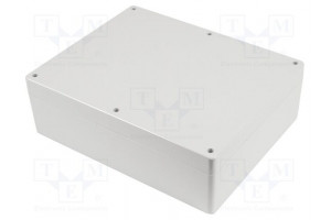 Enclosure: multipurpose X: 240mm Y: 300mm Z: 95mm 1554 grey IP68