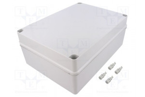 Enclosure: multipurpose X: 245mm Y: 335mm Z: 133mm light grey