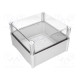 Enclosure: multipurpose X: 278mm Y: 278mm Z: 180mm SOLID grey