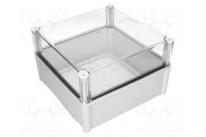 Enclosure: multipurpose X: 278mm Y: 278mm Z: 180mm SOLID grey