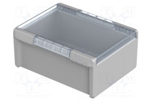 Enclosure: multipurpose X: 284mm Y: 364mm Z: 160mm BOCUBE grey