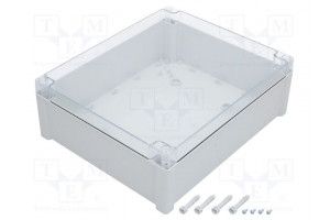 Enclosure: multipurpose X: 289mm Y: 344mm Z: 117mm TEMPO grey