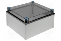 Enclosure: multipurpose X: 300mm Y: 300mm Z: 170mm QUICK grey