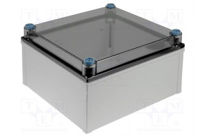 Enclosure: multipurpose X: 300mm Y: 300mm Z: 170mm QUICK grey