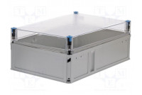 Enclosure: multipurpose X: 300mm Y: 450mm Z: 170mm polycarbonate