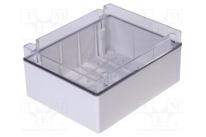 Enclosure: multipurpose X: 308mm Y: 388mm Z: 179mm SCABOX grey