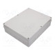 Enclosure: multipurpose X: 380mm Y: 460mm Z: 120mm grey IP65