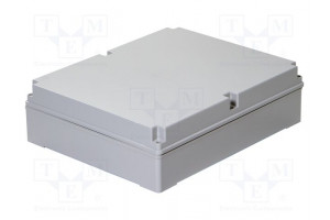 Enclosure: multipurpose X: 380mm Y: 460mm Z: 130mm SCABOX grey