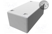 Enclosure: multipurpose X: 50mm Y: 100mm Z: 40mm MB polystyrene