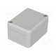 Enclosure: multipurpose X: 50mm Y: 65mm Z: 37mm EUROMAS II grey