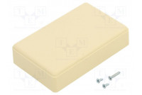 Enclosure: multipurpose X: 56mm Y: 90mm Z: 23mm ABS ivory