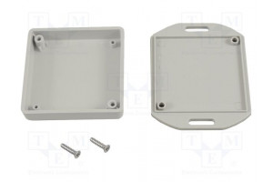 Enclosure: multipurpose X: 60mm Y: 60mm Z: 15mm with fixing lugs