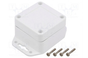 Enclosure: multipurpose X: 60mm Y: 60mm Z: 40mm ZP ASA white