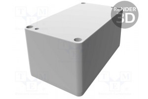 Enclosure: multipurpose X: 65mm Y: 115mm Z: 55mm 1550Z aluminium