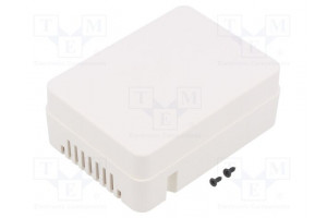 Enclosure: multipurpose X: 71mm Y: 96mm Z: 39mm ABS white