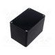 Enclosure: multipurpose X: 75mm Y: 110mm Z: 75mm polyester black